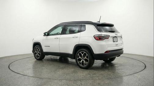 Bright White Clearcoat 2025 Jeep Compass Limited