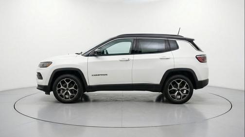 Bright White Clearcoat 2025 Jeep Compass Limited