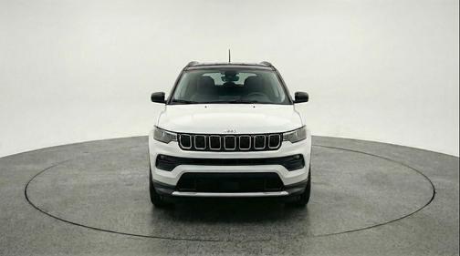 Bright White Clearcoat 2025 Jeep Compass Limited