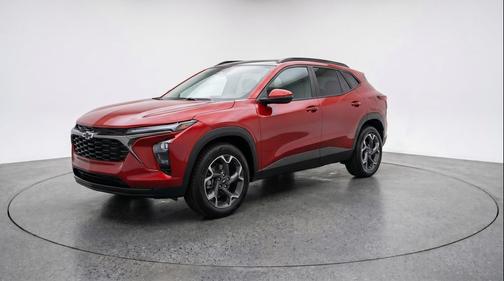 Crimson Metallic 2025 Chevrolet Trax LT