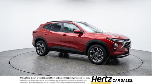 Crimson Metallic 2025 Chevrolet Trax LT