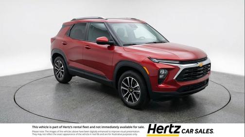 Crimson Metallic 2025 Chevrolet Trailblazer LT