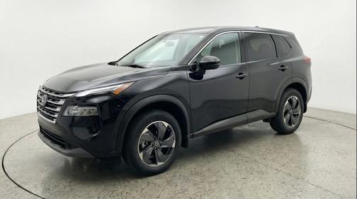 Super Black 2025 Nissan Rogue SV