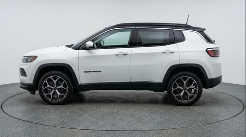 Bright White Clearcoat 2025 Jeep Compass Limited