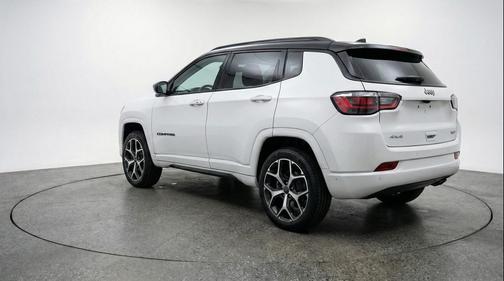 Bright White Clearcoat 2025 Jeep Compass Limited