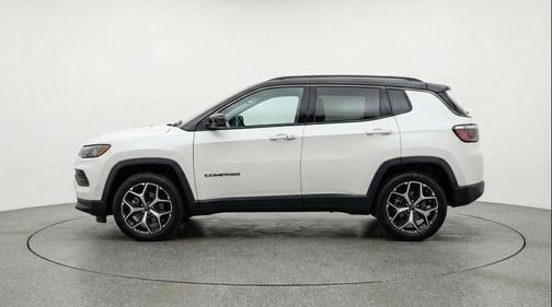 Bright White Clearcoat 2025 Jeep Compass Limited