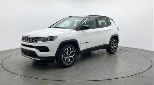 Bright White Clearcoat 2025 Jeep Compass Limited