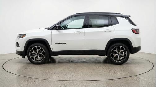 Bright White Clearcoat 2025 Jeep Compass Limited