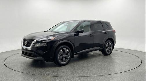 Super Black 2025 Nissan Rogue SV