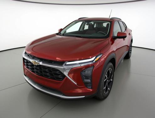 Crimson Metallic 2025 Chevrolet Trax LT