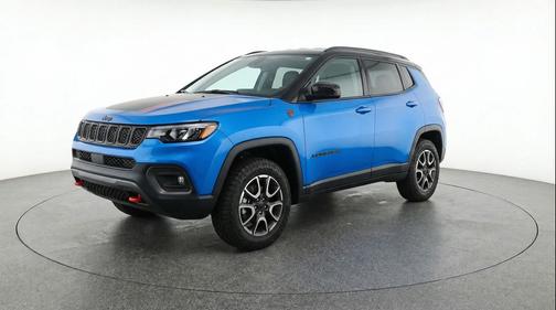Hydro Blue Pearlcoat 2025 Jeep Compass Trailhawk