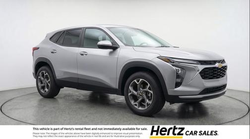 Sterling Gray Metallic 2025 Chevrolet Trax LT