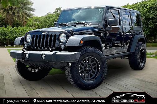 Black Clearcoat 2016 Jeep Wrangler Unlimited Sport