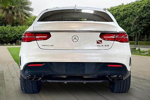 WHITE 2018 Mercedes-Benz AMG GLE 43 Coupe 4MATIC