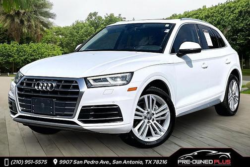 WHITE 2018 Audi Q5 2.0T Premium Plus