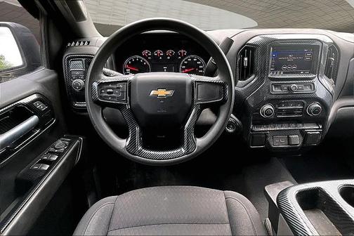 BLACK 2023 Chevrolet Silverado 1500 Custom