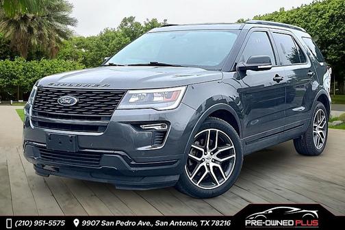 Magnetic Metallic 2018 Ford Explorer Sport