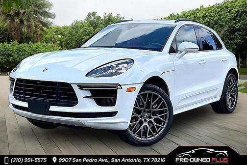 WHITE 2021 Porsche Macan Macan Turbo