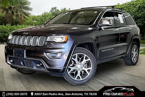 Granite Crystal Metallic Clearcoat 2020 Jeep Grand Cherokee Overland