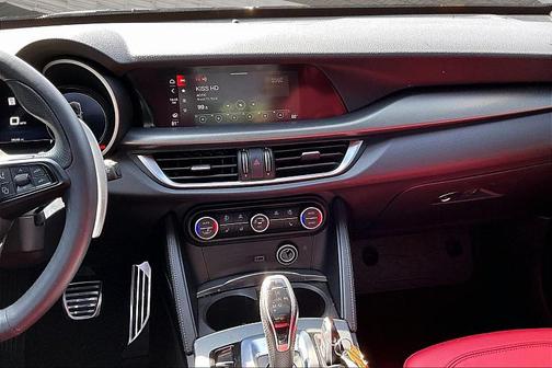 Vulcano Black Metallic 2024 Alfa Romeo Stelvio Veloce AWD