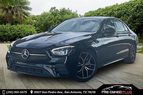 BLACK 2021 Mercedes-Benz E-Class E 350