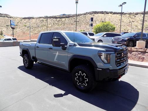 Thunderstorm Gray 2025 GMC Sierra 2500 AT4X