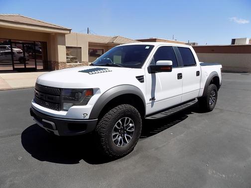 Oxford White 2013 Ford F-150 SVT Raptor