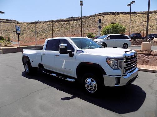 Summit White 2022 GMC Sierra 3500 SLT
