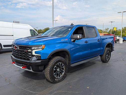 Glacier Blue Metallic 2022 Chevrolet Silverado 1500 ZR2