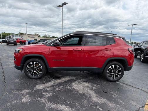 Redline Pearlcoat 2023 Jeep Compass Limited