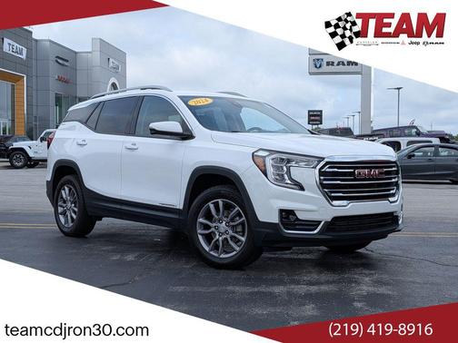 Summit White 2024 GMC Terrain SLT