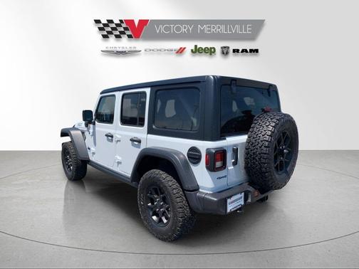 Bright White Clearcoat 2025 Jeep Wrangler 4xe Willys