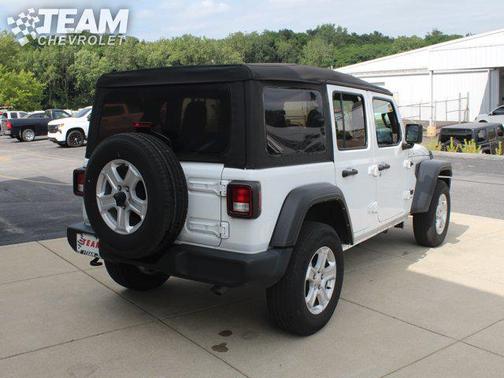 Bright White Clearcoat 2023 Jeep Wrangler Sport S