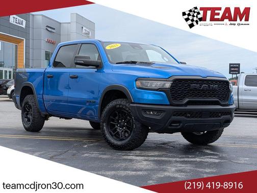 Hydro Blue Pearlcoat 2025 RAM 1500 Rebel