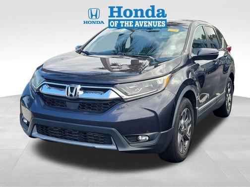 Gray 2018 Honda CR-V EX-L