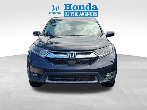 Gray 2018 Honda CR-V EX-L