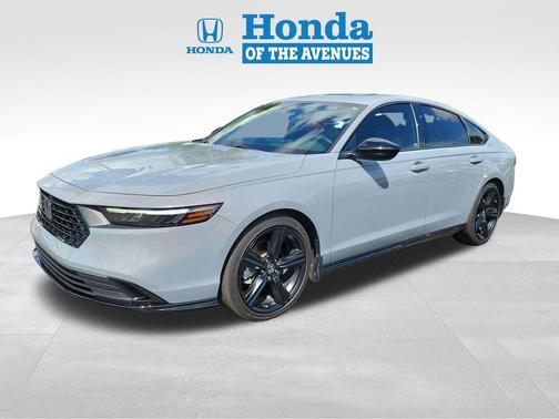 Urban Gray Pearl 2025 Honda Accord Hybrid Sport-L