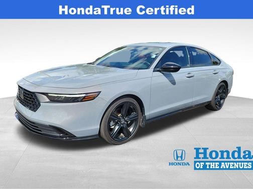 Urban Gray Pearl 2025 Honda Accord Hybrid Sport-L