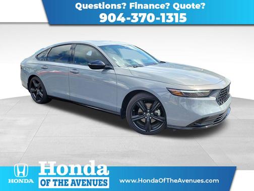 Urban Gray Pearl 2025 Honda Accord Hybrid Sport-L