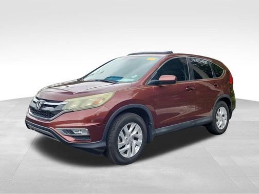 Red 2015 Honda CR-V EX