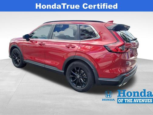Radiant Red Metallic 2023 Honda CR-V Hybrid Sport FWD