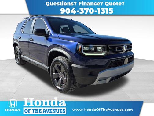 Obsidian Blue Pearl 2026 Honda Passport AWD RTL Towing