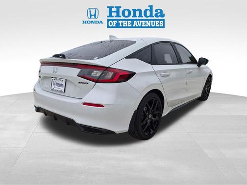 Platinum White Pearl 2026 Honda Civic Sport