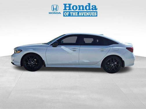 Platinum White Pearl 2026 Honda Civic Sport