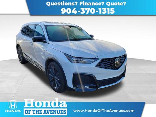 Platinum White 2025 Acura MDX A-SPEC