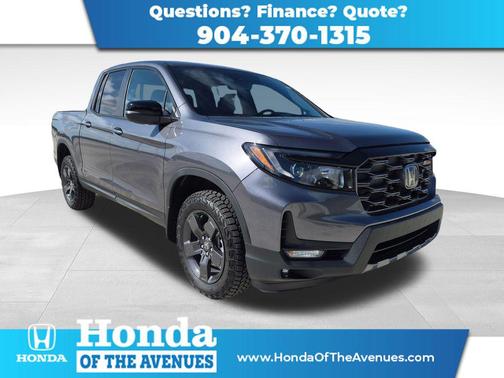 Modern Steel Metallic 2026 Honda Ridgeline TrailSport
