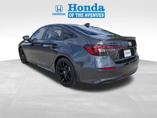 Meteorite Gray Metallic 2026 Honda Civic Sport
