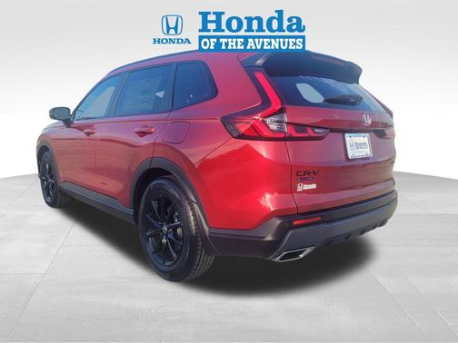Radiant Red Metallic 2026 Honda CR-V Hybrid Sport-L FWD