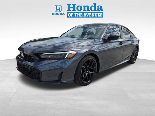 Meteorite Gray Metallic 2026 Honda Civic Sport