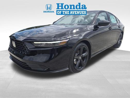 Crystal Black Pearl 2026 Honda Accord Hybrid Sport-L